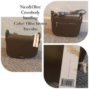 NEW!! Nico&Olive crossbody handbag!!